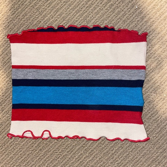 Striped Bandeau - Picture 2 of 3